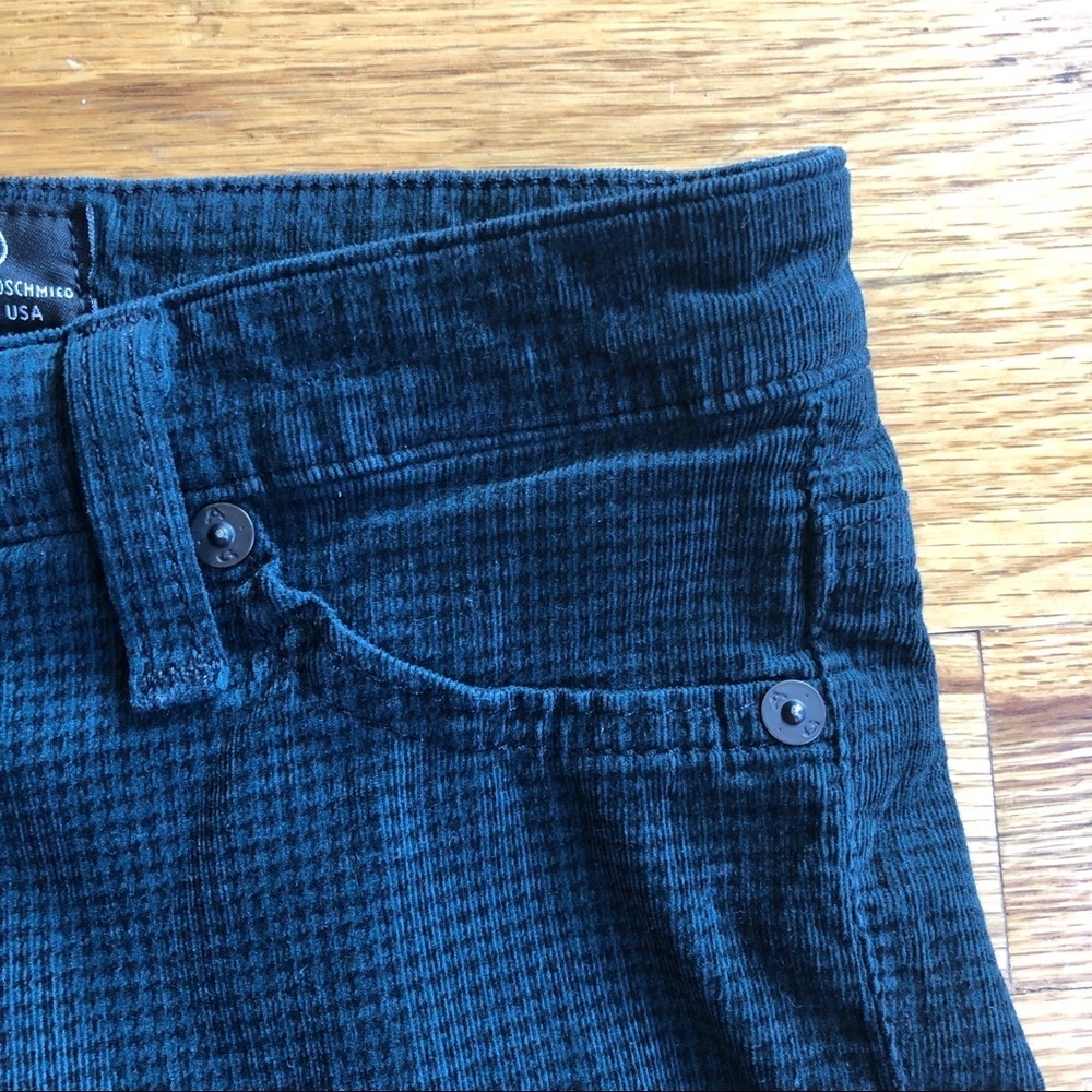 ADRIANO GOLDSCHMIED Green Corduroy Skinny Legging - Picture 4 of 8